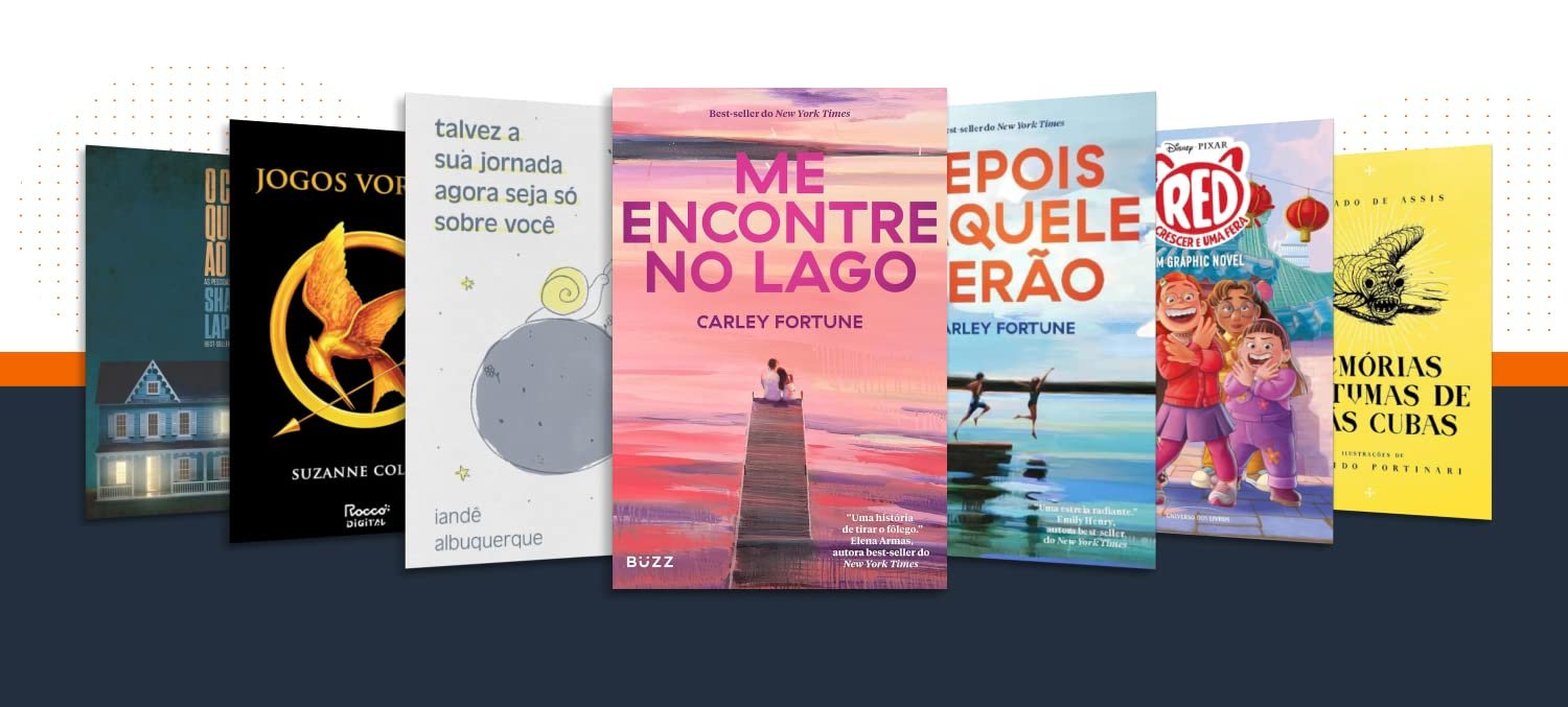 Séries e best-sellers disponíveis no Kindle Unlimited